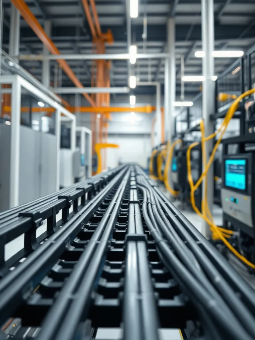 Chemins de câbles pour l'industrie 4.0