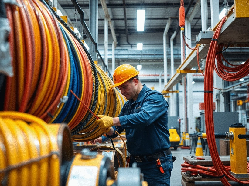 Rétrospective : chantiers emblématiques de cheminement de câbles en milieu industriel lourd